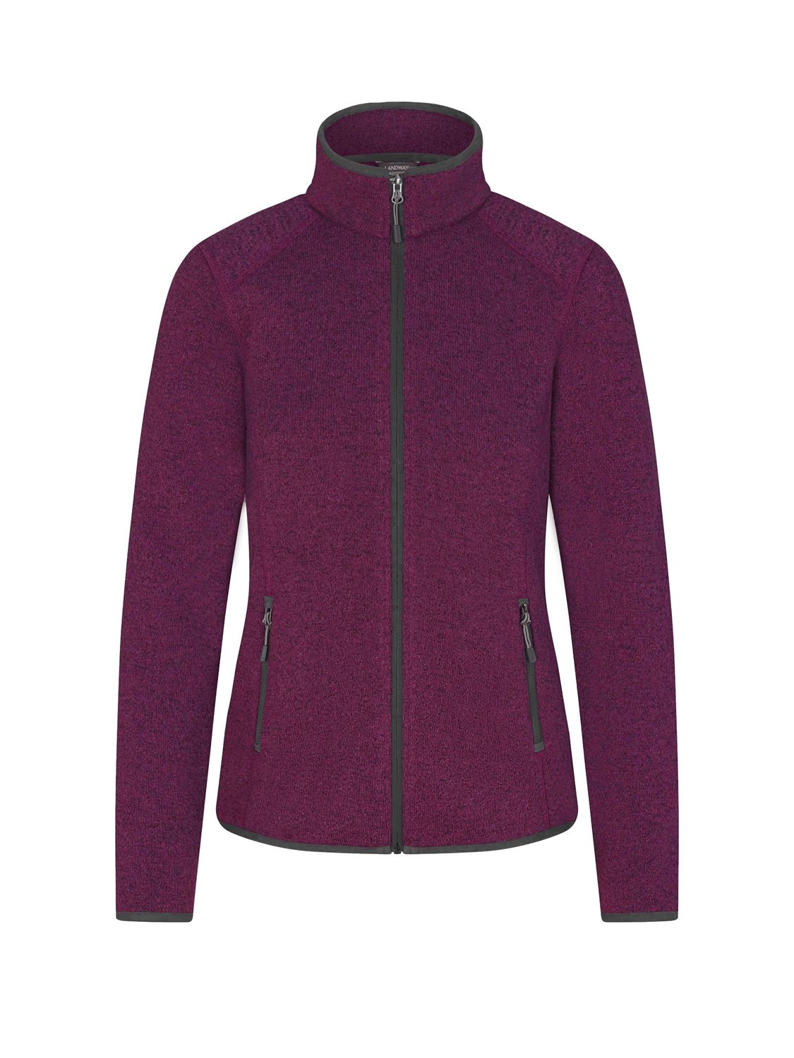 Ladies Ashton Sweater-Knit Fleece Jacket