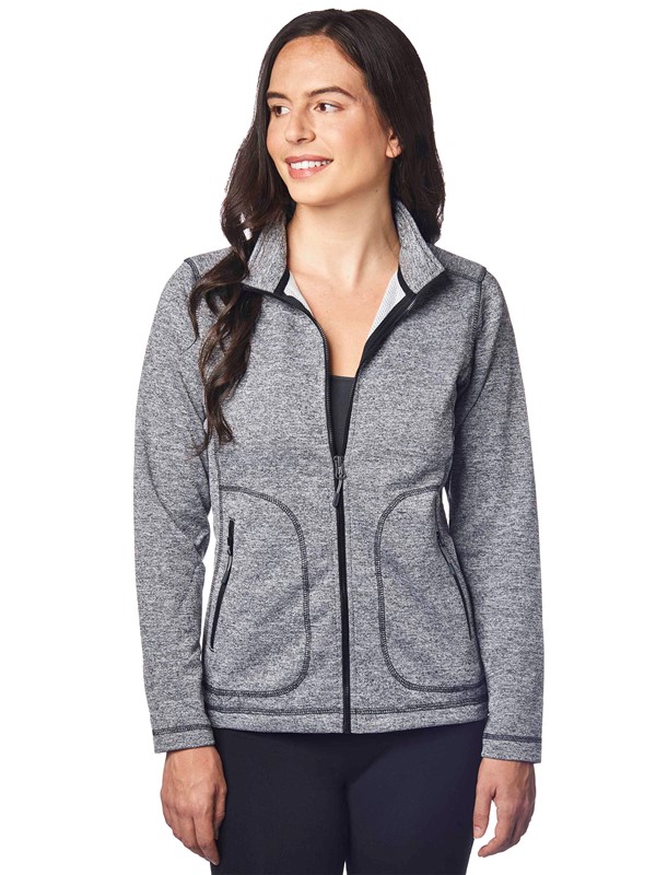 Women's Thermal Fleece Vest with zip - Trekking and Outdoor