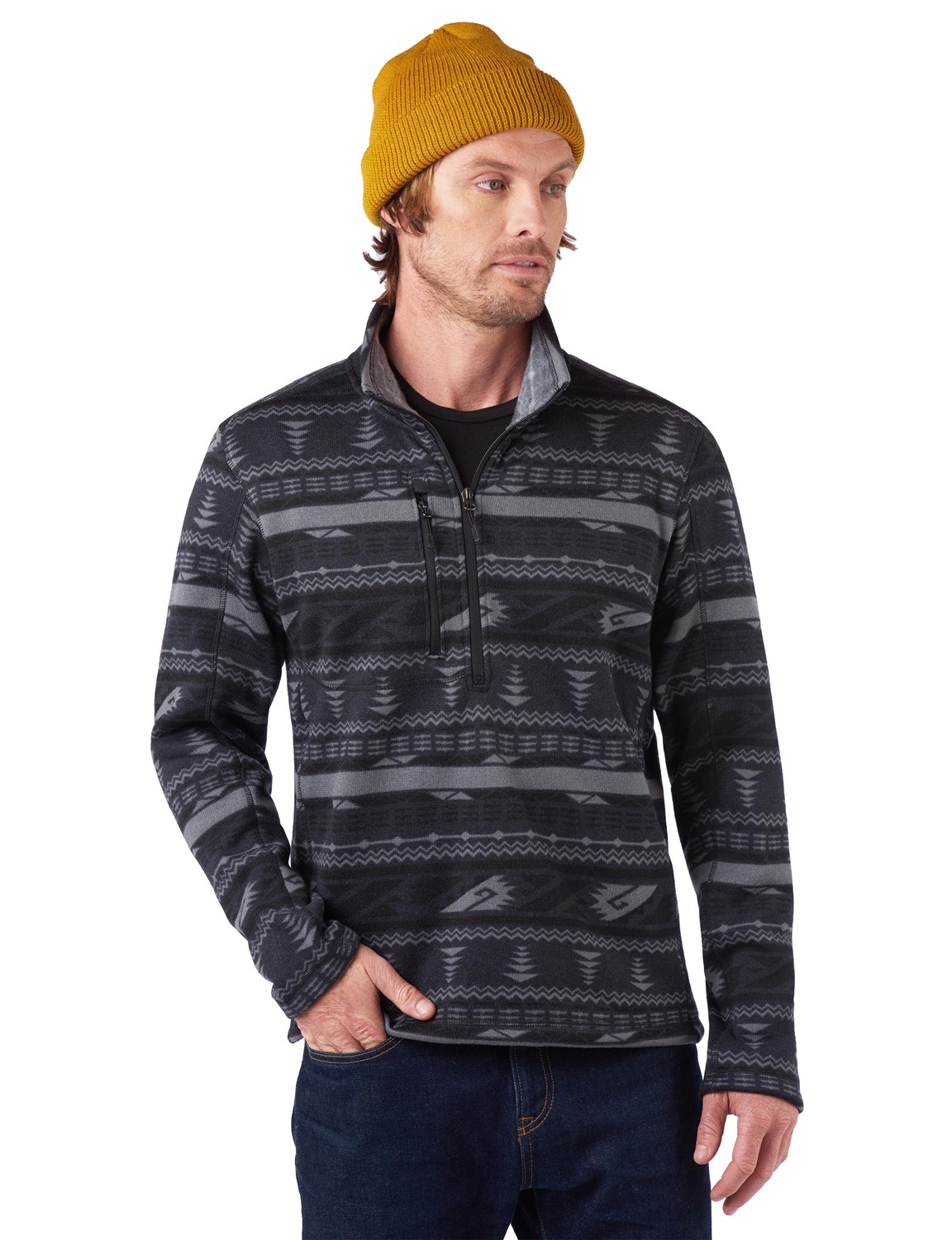 Kodiak Quarter-Zip Sweater-Knit Fleece